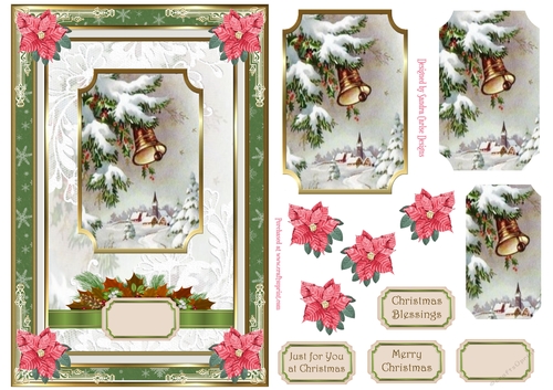 Christmas Wonderland Decoupage Topper 2