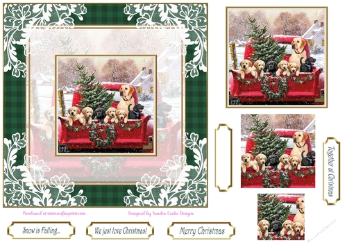 We just love Christmas Topper 2
