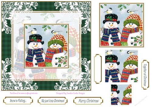 We just love Christmas Topper 3