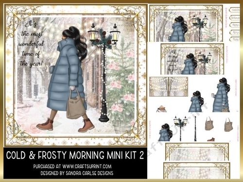 Christmas cold & frosty morning Mini Kit 2
