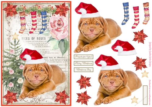 Christmas Party Dog Topper 4