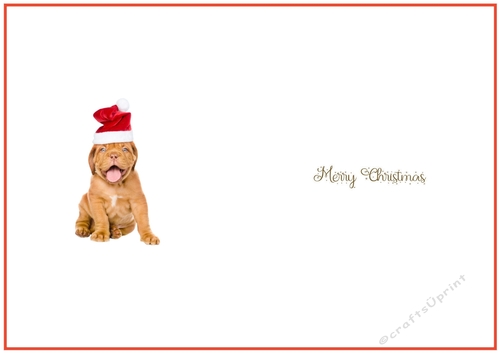 Christmas Party Dog Insert 1 to match cup1086990_719