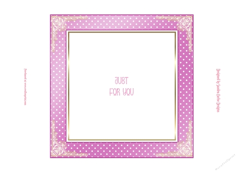 Birthday Pink 7x7ins Insert 2 to match cup1109020_719