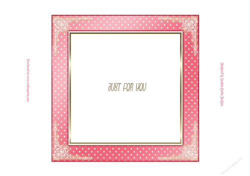 Birthday Red 7x7ins Insert 1 to match cup1109767_719