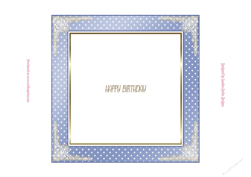 Pastel Blue 7x7ins Blank Insert to match cup1109769_719