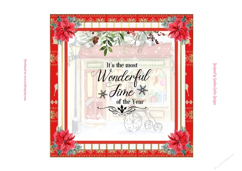 Christmas at the Toy Shop 7x7ins Insert 11