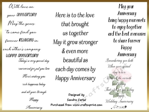 Anniversary Verses wordart kit 4