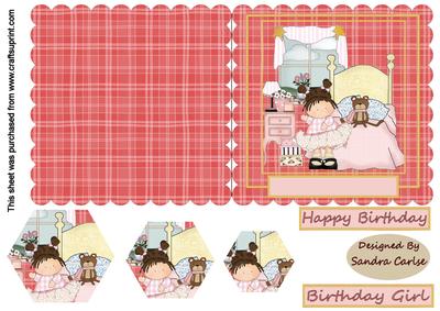 Birthday Wishes Scalloped Edge