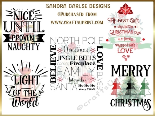 Christmas Sentiment Kit 11