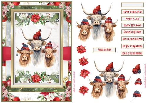 From us to you this Christmas A5 Topper 1
