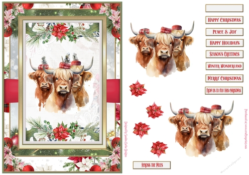 From us to you this Christmas A5 Topper 4