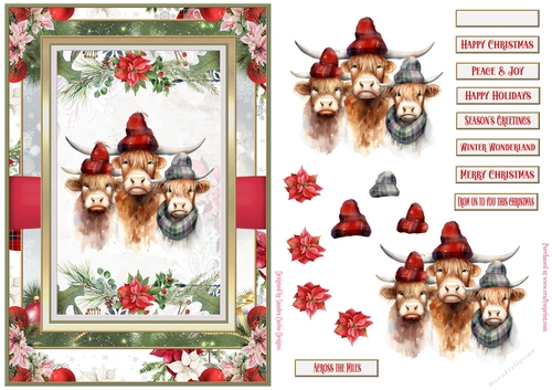 From us to you this Christmas A5 Topper 5