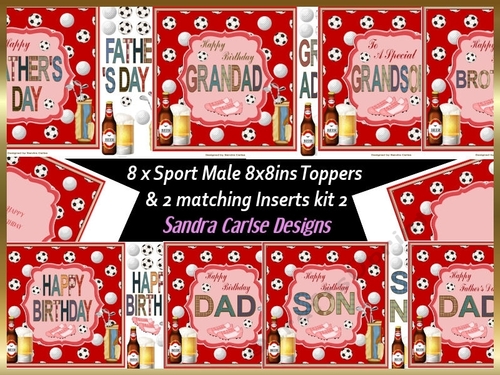 Sport & Beer 8x8ins kit 6