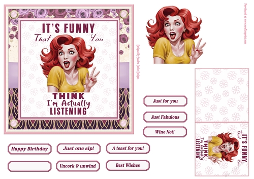 Uncork the wine card front 4