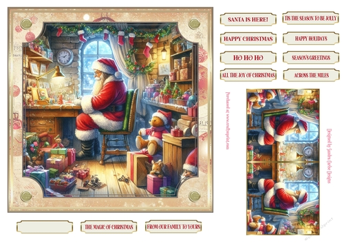Christmas Santas Workshop 1