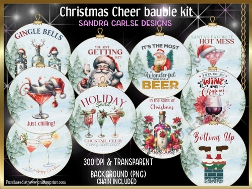 Christmas Cheer bauble kit