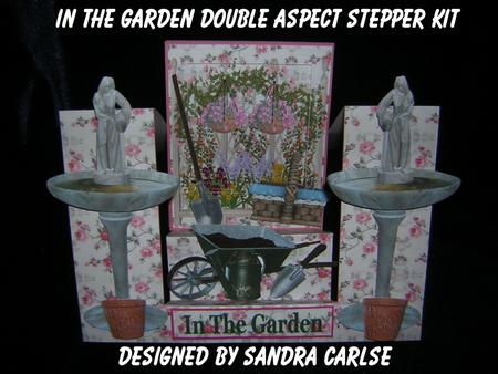 Birthday In the Garden Decoupage Stepper Card Kit