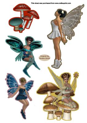 Ease of Cutting Fairy Toppers