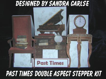 Birthday Past Times Decoupage Stepper Card Kit