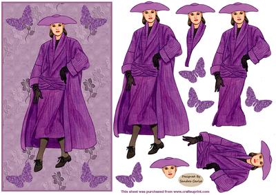 Lady in Purple Topper 1