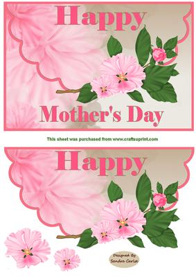 Mother's Day Envelope Card Front