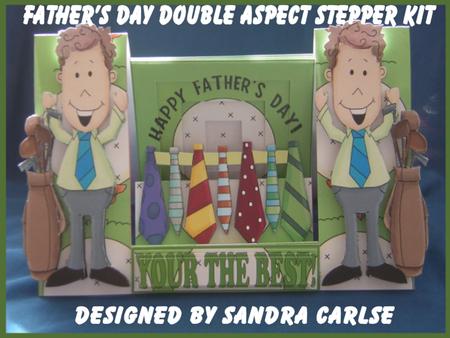 Male Fathers Day Decoupage Stepper Kit