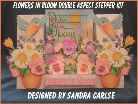 Birthday Flowers in Bloom Decoupage Stepper Card Kit