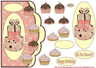 Oh So Sweet Card Front