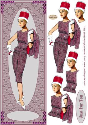 Lady Fashion Large dl Topper