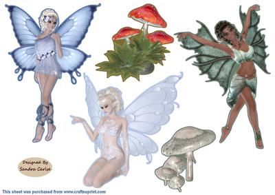 Fairy 1 Eazicut Toppers