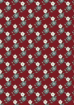 Christmas Poinsettia Background Paper 1