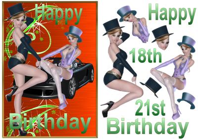 Male Birthday Card Front