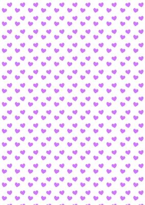Purple Hearts Backing Paper