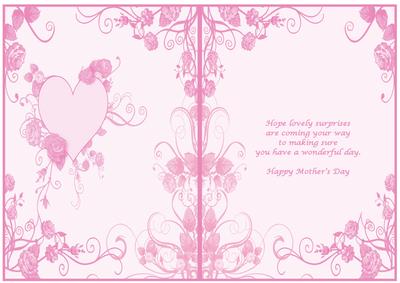 Happy Mother's Day Insert