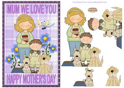 Happy Mother's Day Card Front