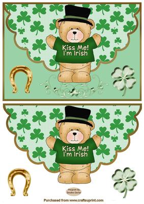 Scalloped Edge St.Patricks Day Topper
