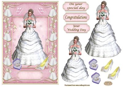 Your Wedding Day Card Front
