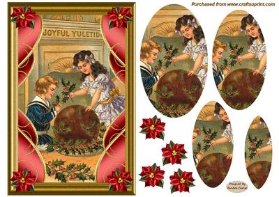 Happy Yuletide Card Front