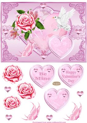 To My Valentine Topper