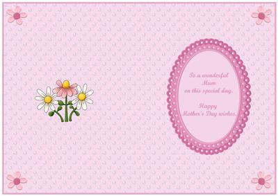 Happy Mother's Day Insert