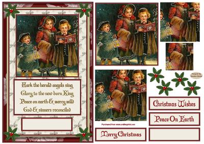 Hark the Angels Pyramid Card Front