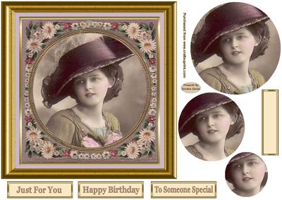 To Someone Special Pyramid Card Front