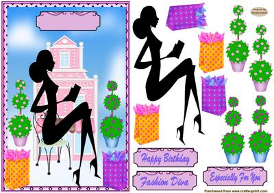 Fabulous Fashion Card Front 2