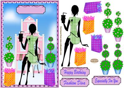 Fabulous Fashion Card Front 3