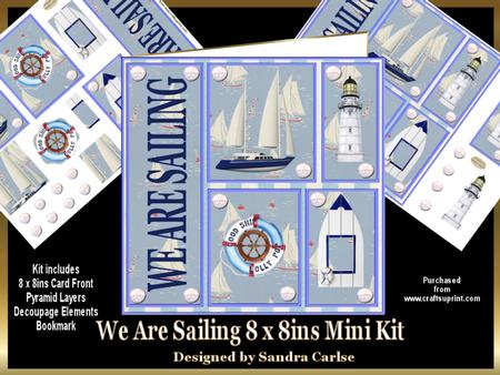 We Are Sailing 8'' Square Mini Kit