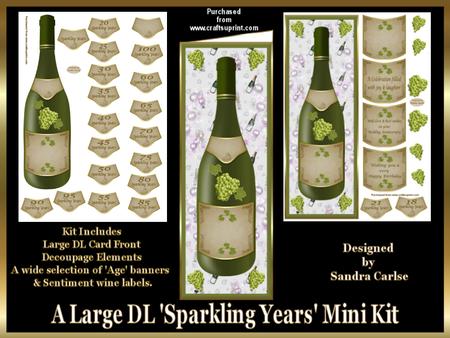 Sparkling Wine Years Mini Kit