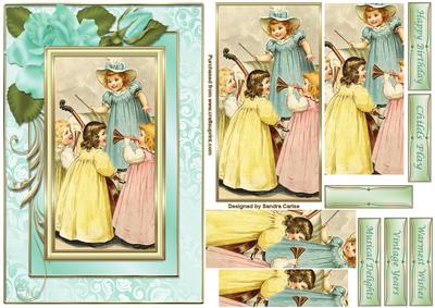 Musical Delights Pyramid Card Front