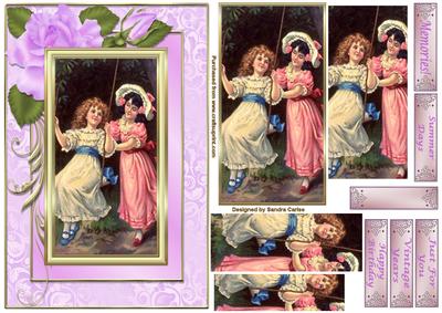 Summer Days Pyramid Card Front