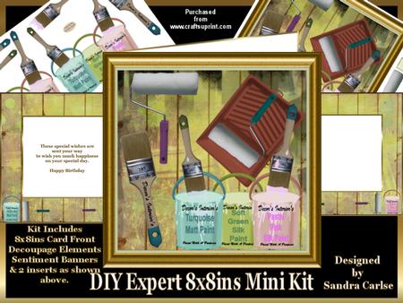 DIY Expert 8x8ins Mini Kit