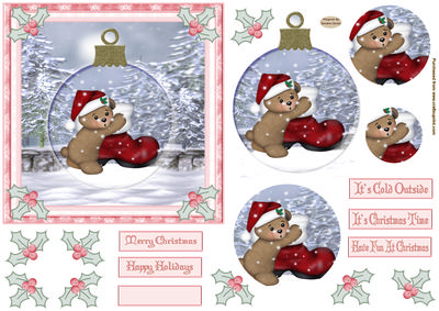 It's Christmas Time Topper